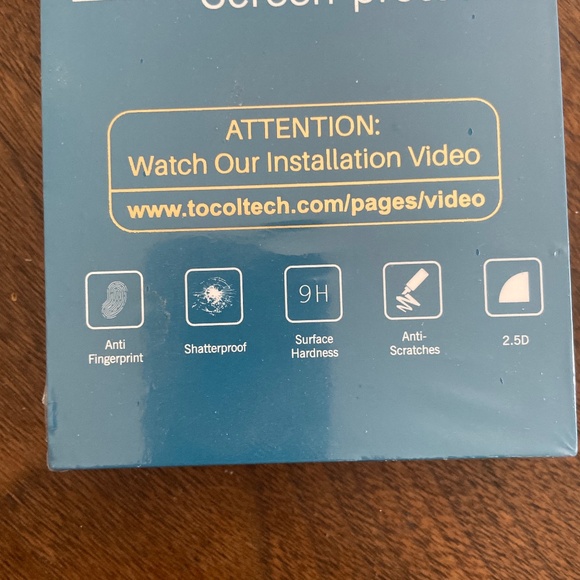 NIB 3 Pack Glass Screen Protectors Samsung Galaxy S10e - Picture 5 of 5